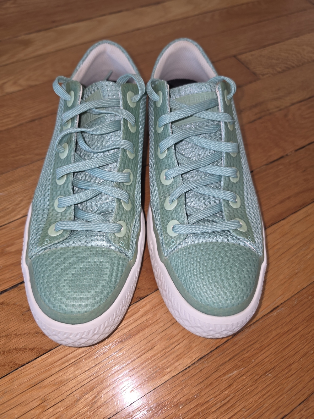 Converse Low Top Moccasins - Seafoam Green White
